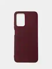 Багровый чехол Xiaomi Redmi 10, Сяоми Редми 10 силиконовый, цветной, матовый