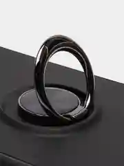 Черный чехол для iPhone 13 с кольцом