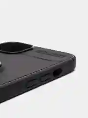 Черный чехол для iPhone 13 с кольцом