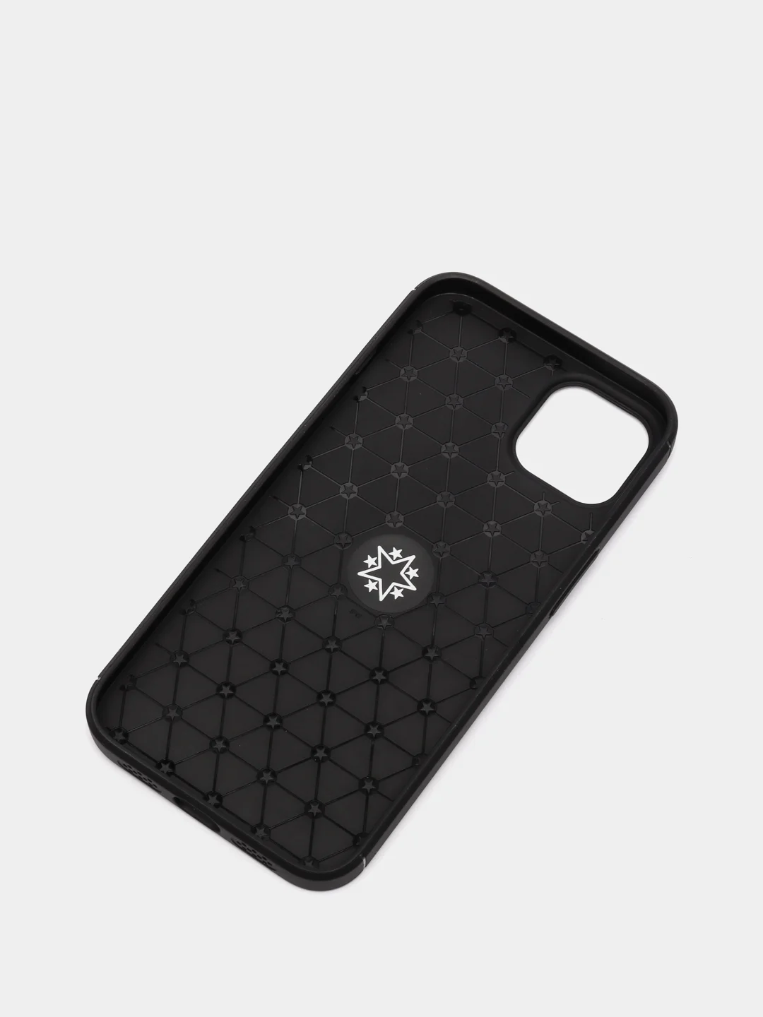 Черный чехол для iPhone 13 с кольцом