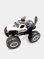 Белый машинка-джип "Монстртрак" Monster Jam