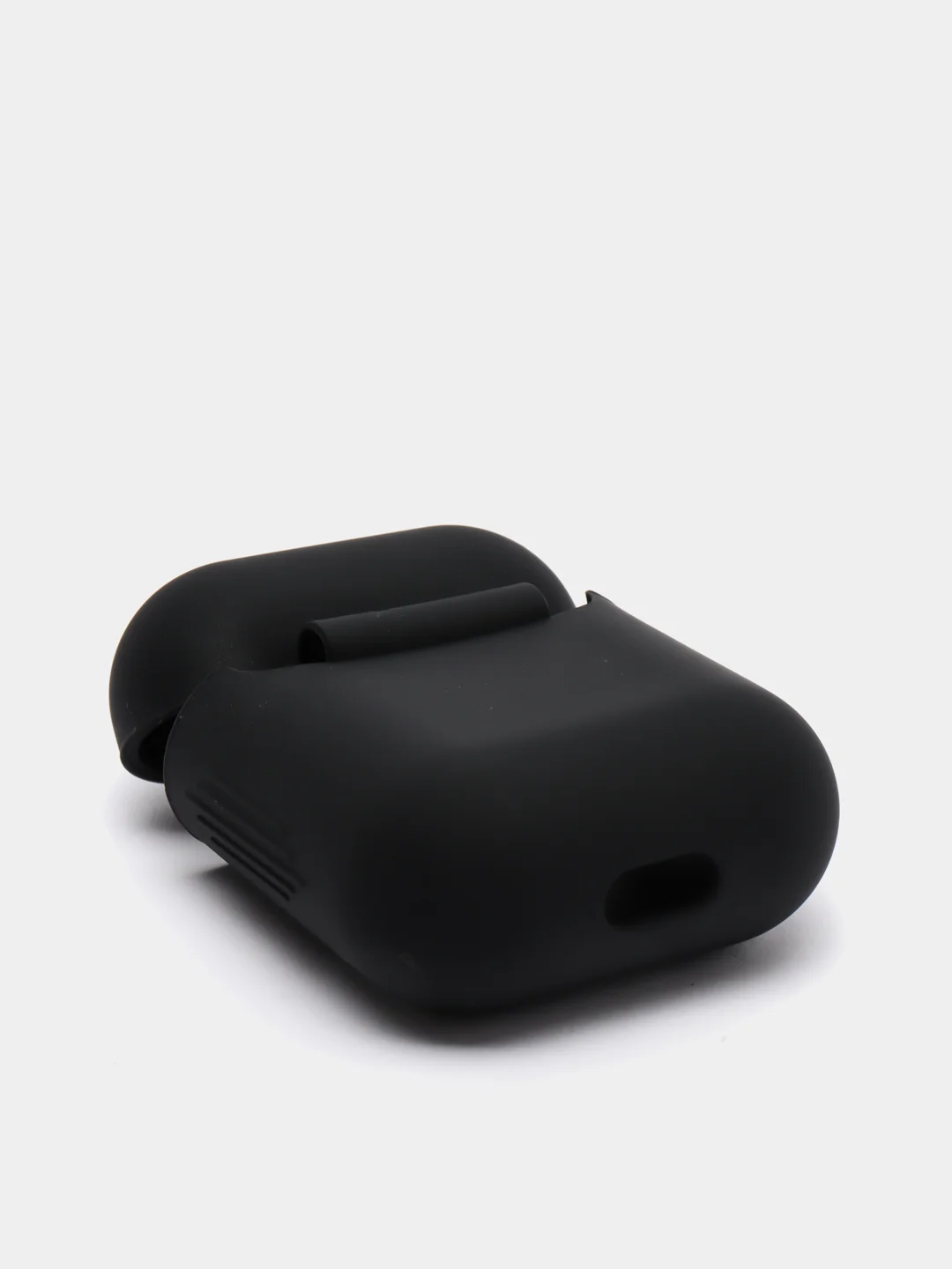 Черный чехол для беспроводных наушников AirPods