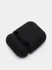Черный чехол для беспроводных наушников AirPods