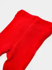 Красный хлопковые колготки детские