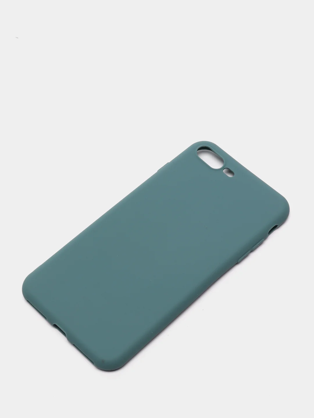Синий меланж чехол для iPhone 5s, 6, 7, 8 Plus, SE 20, X, XS, XR, 11 Pro Max, 12 Mini, 13, силиконовый
