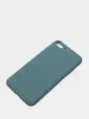 Синий меланж чехол для iPhone 5s, 6, 7, 8 Plus, SE 20, X, XS, XR, 11 Pro Max, 12 Mini, 13, силиконовый