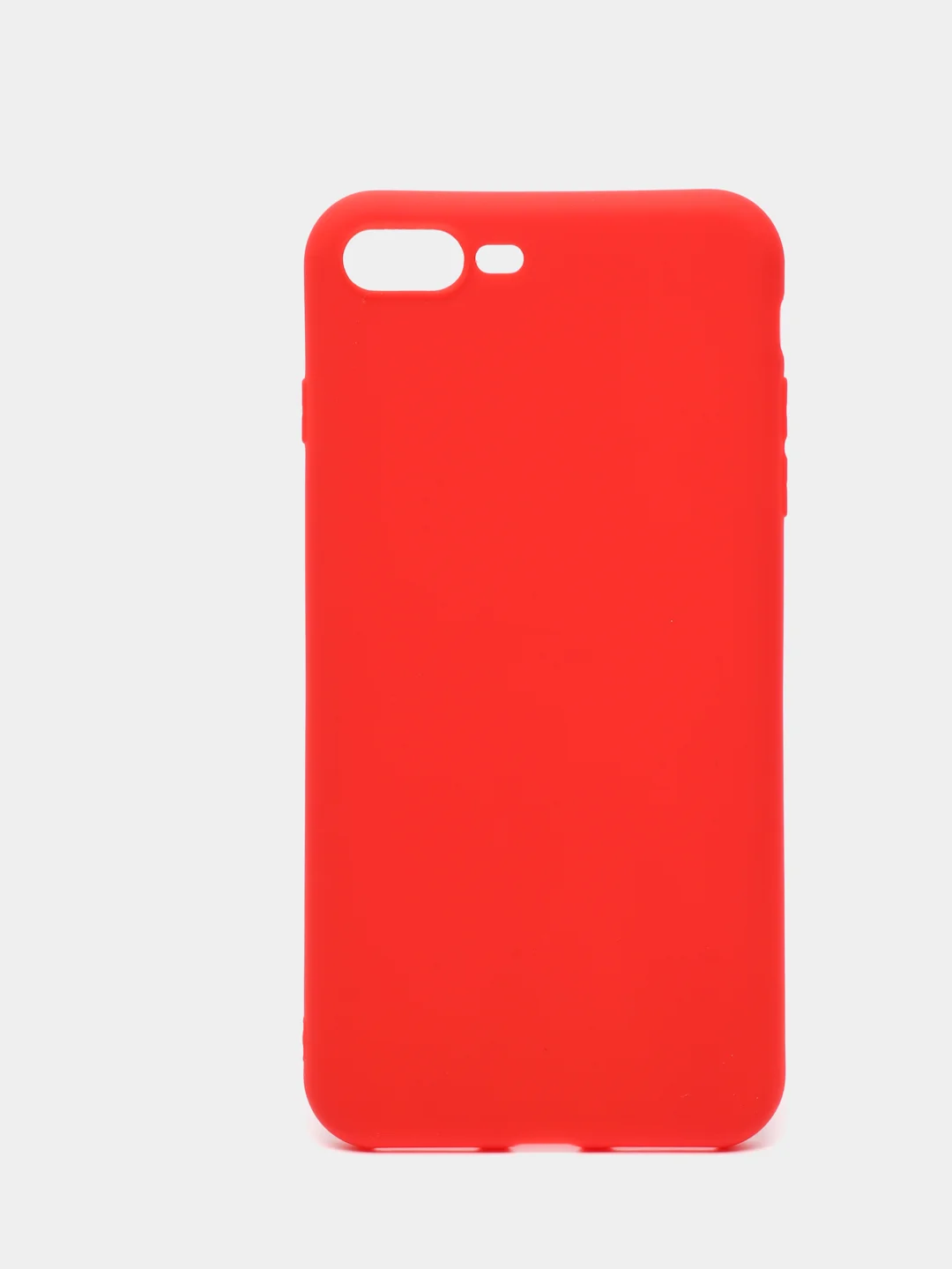 Красный чехол для iPhone 5s, 6, 7, 8 Plus, SE 20, X, XS, XR, 11 Pro Max, 12 Mini, 13, силиконовый