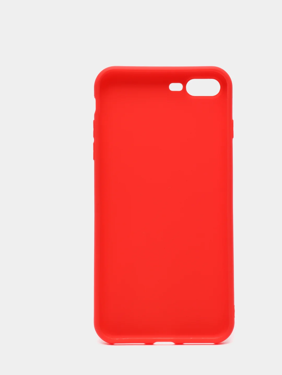 Красный чехол для iPhone 5s, 6, 7, 8 Plus, SE 20, X, XS, XR, 11 Pro Max, 12 Mini, 13, силиконовый