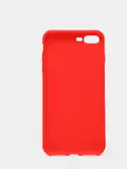 Красный чехол для iPhone 5s, 6, 7, 8 Plus, SE 20, X, XS, XR, 11 Pro Max, 12 Mini, 13, силиконовый