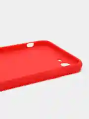 Красный чехол для iPhone 5s, 6, 7, 8 Plus, SE 20, X, XS, XR, 11 Pro Max, 12 Mini, 13, силиконовый