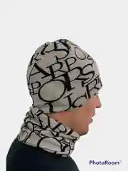 Прозрачный снуд-шапка 2 в 1 унисекс, 34 расцветки
