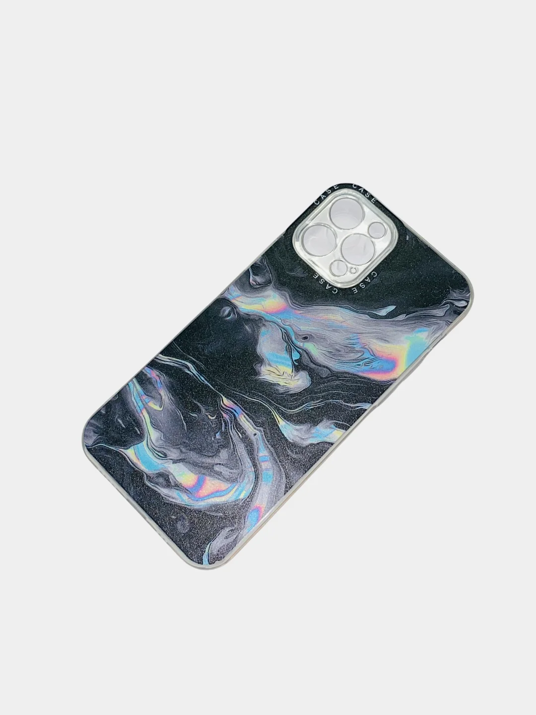 Черный мраморный чехол для iPhone 11, XR, 7, 8, SE, 12, XS, X, 8+, 7+, 6s, 6, Pro, Max