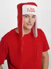 Желтый карнавальная шапка-ушанка