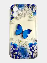 Голубой чехол для Apple iPhone 11,XR,7,8,SE,12,XS,X,8+,7+,6s,6,Pro,Max
