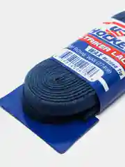Синий шнурки хоккейные с пропиткой A&R USA Hockey Waxed