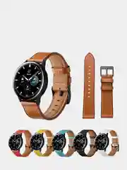 Кожаный ремешок для Xiaomi Amazfit bip, GTS Samsung Gear, Huawei Honor, 20 / 22 мм