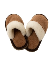 Шлепанцы Woollamb, меховые, из овечьей шерсти, двусторонние