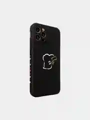 Черный чехол  для iPhone пикачу, покемоны