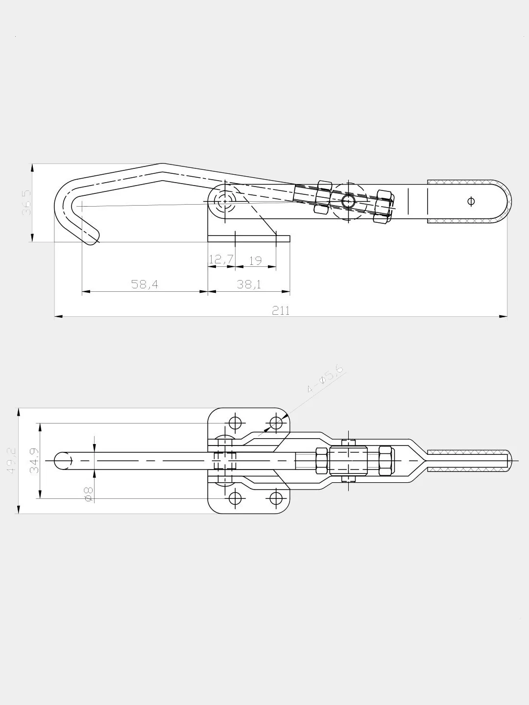 Стягивающий зажим HS CLAMP HS-451