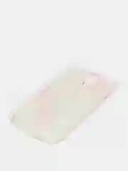 Белый чехол Samsung S4  пластиковый