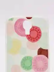 Белый чехол Samsung S4  пластиковый