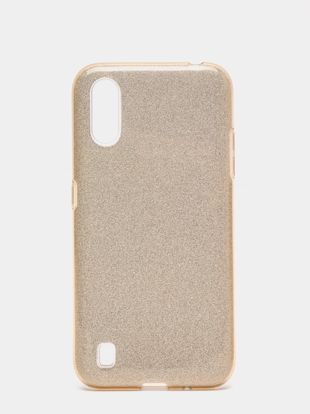 Золотой чехол блестящий Samsung A01 / M01
