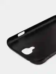 Горчичный чехол Samsung S4  пластиковый