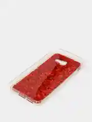 Тёмно-розовый чехол накладка Samsung A3 2017/ A320