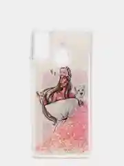 Алый чехол-переливашка Honor 9X lite