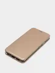 Золотой чехол-книжка Realme C11 2021 / Realme C20
