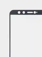 Защитное стекло Honor 9 lite, серое серебро
