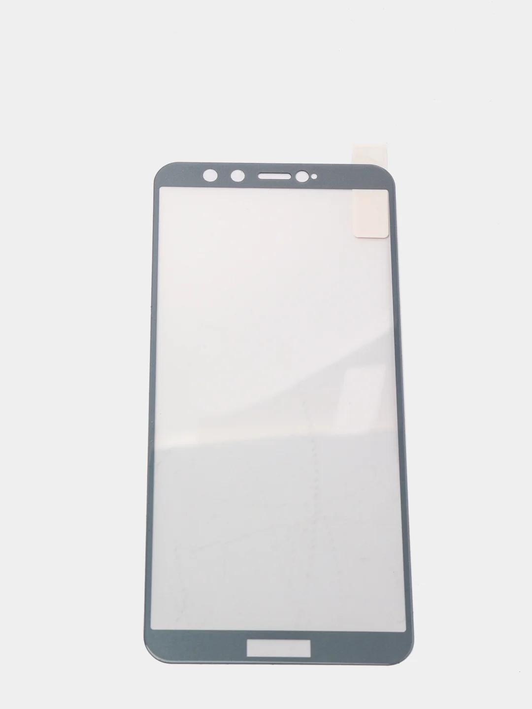 Защитное стекло Honor 9 lite, серое серебро