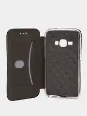Синий чехол книжка SAMSUNG J1 2016 / J120