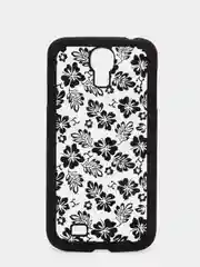 Черный чехол Samsung S4  пластиковый