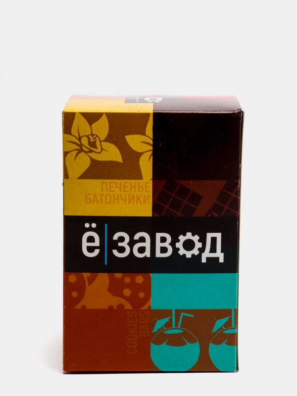 Протеиновый глазированный батончик Ёбатон, 20% белка, со вкусом кокоса, 50гр х 8 шт