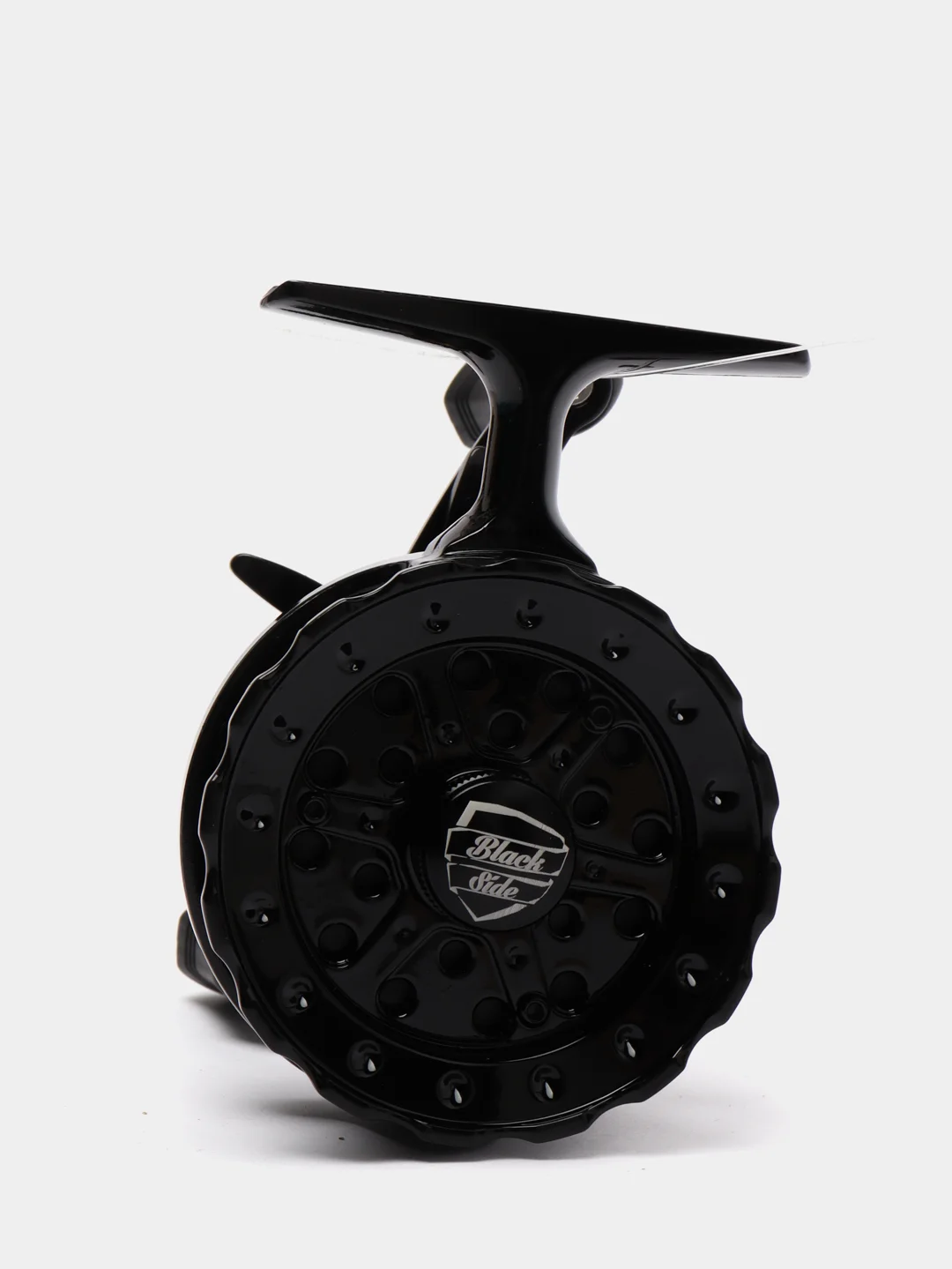 Катушка зимняя мультипликаторная инерционная Black Side Ice Zeal