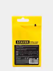 Набор сверл по металлу STAYER 13 штук 1.5-6.5 мм быстрорежущая сталь