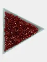 Красный бисер стеклярус
