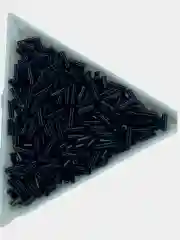 Черный бисер стеклярус
