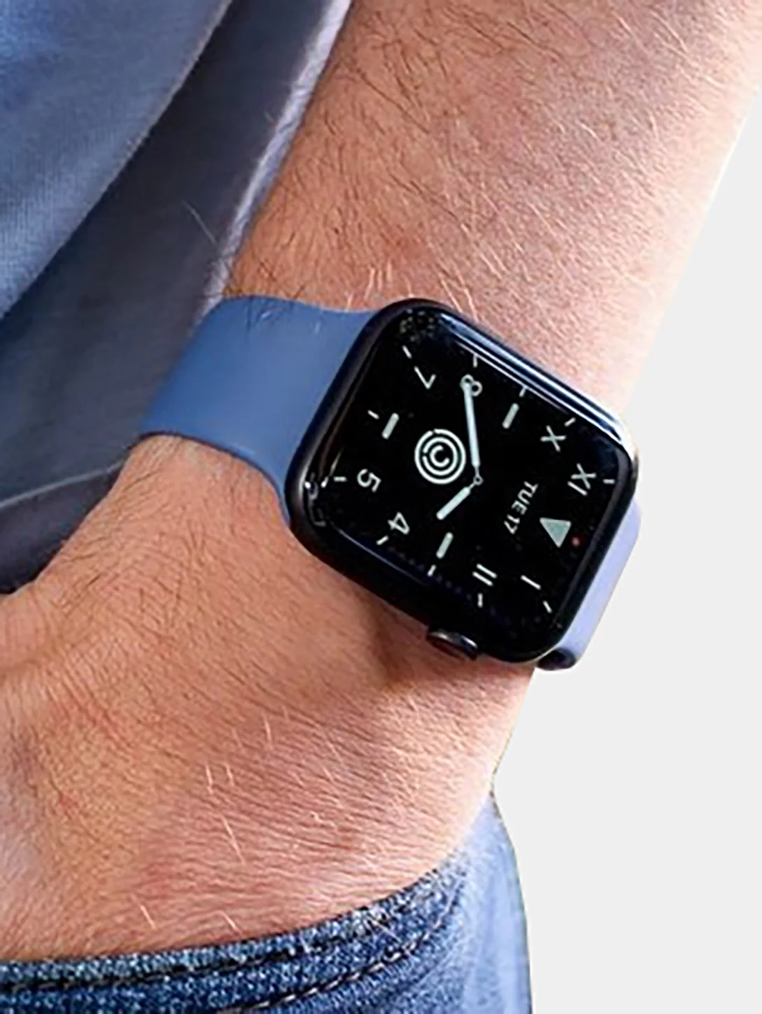 Белый умные смарт фитнес часы Watch 7 HW67 Pro Max, 45 мм, NFC