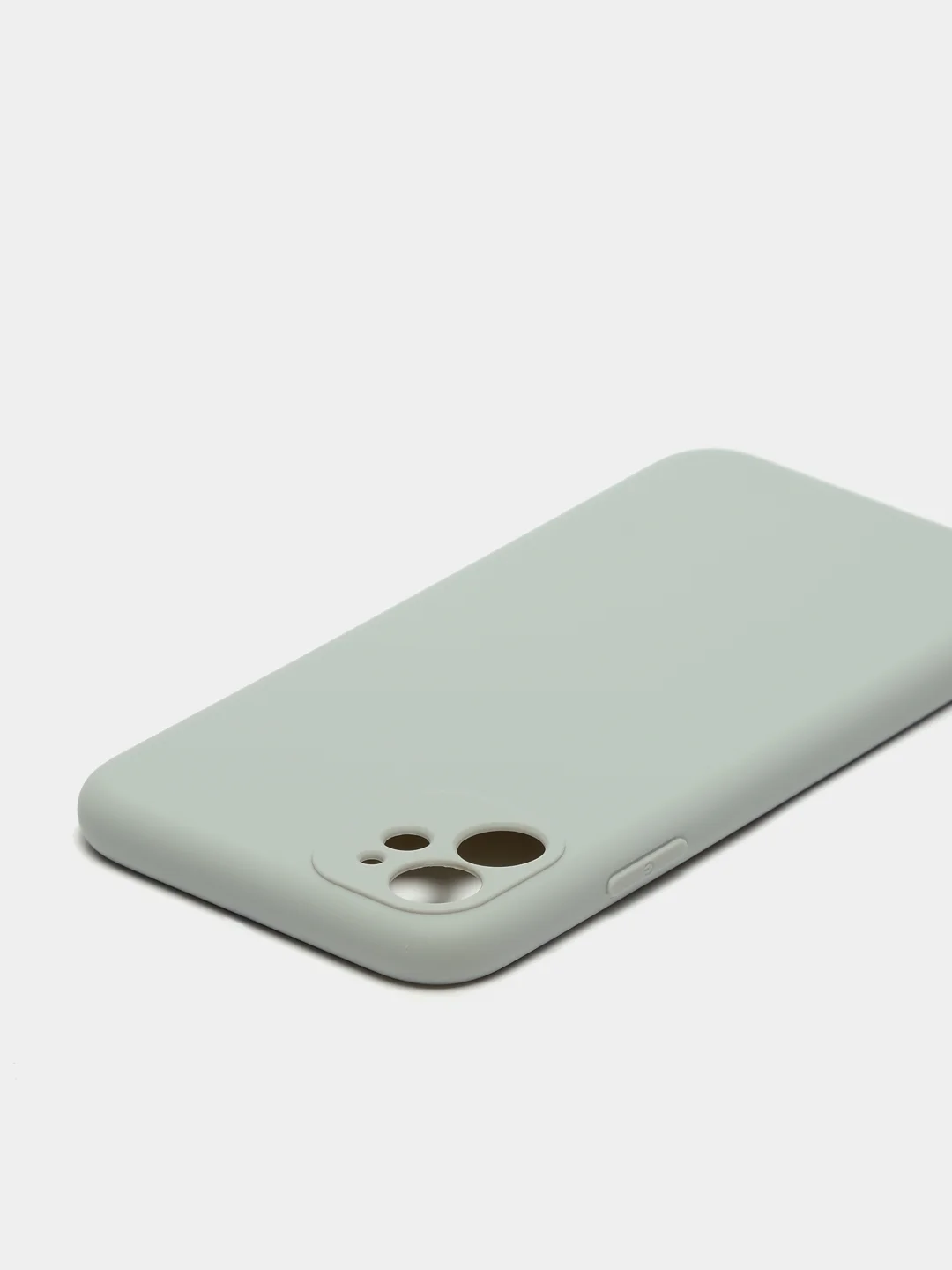 Серый чехол iPhone 11 14 13 12 Pro Mini Plus XR 7 8 SE 2020 силиконовый (Айфон ХР Про Мини Плюс)