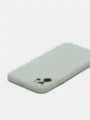 Серый чехол iPhone 11 14 13 12 Pro Mini Plus XR 7 8 SE 2020 силиконовый (Айфон ХР Про Мини Плюс)
