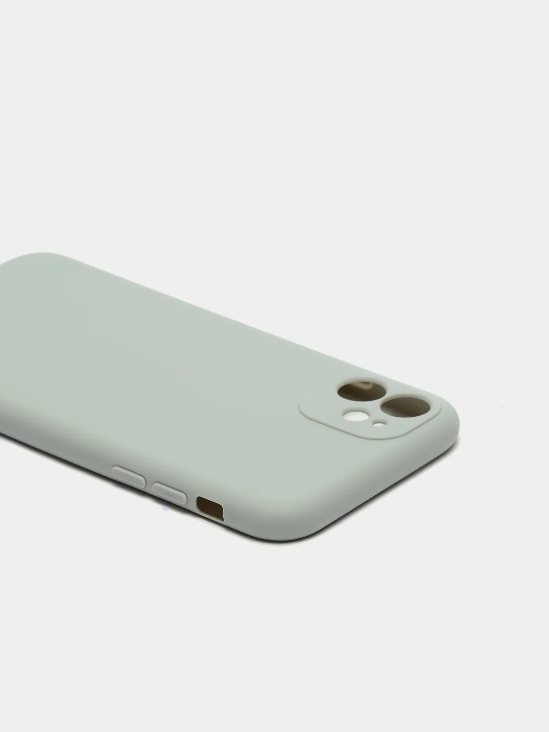Серый чехол iPhone 11 14 13 12 Pro Mini Plus XR 7 8 SE 2020 силиконовый (Айфон ХР Про Мини Плюс)