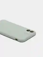 Серый чехол iPhone 11 14 13 12 Pro Mini Plus XR 7 8 SE 2020 силиконовый (Айфон ХР Про Мини Плюс)