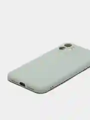 Серый чехол iPhone 11 14 13 12 Pro Mini Plus XR 7 8 SE 2020 силиконовый (Айфон ХР Про Мини Плюс)