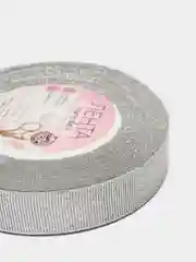 Лента парчовая, 20 мм, 23 +- 1 м, цвет серебряный