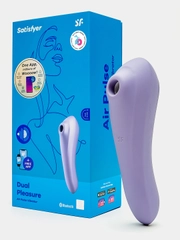 Вакуумный вибратор Satisfyer Dual Pleasure Mauve