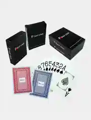 Пластиковые игральные карты Poker Club, 52 штуки