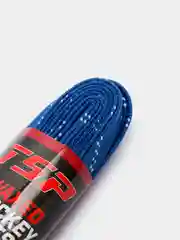 Синий шнурки хоккейные с пропиткой TSP WAXED HOCKEY LACES
