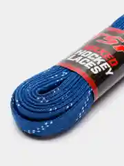 Синий шнурки хоккейные с пропиткой TSP WAXED HOCKEY LACES